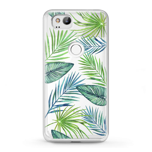 Lex Altern Google Pixel Case Tropical Leaves Print