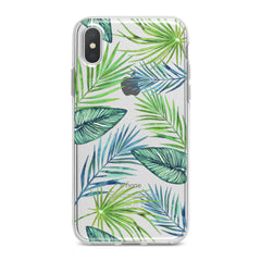 Lex Altern Tropical Leaves Print Phone Case for your iPhone & Android phone.