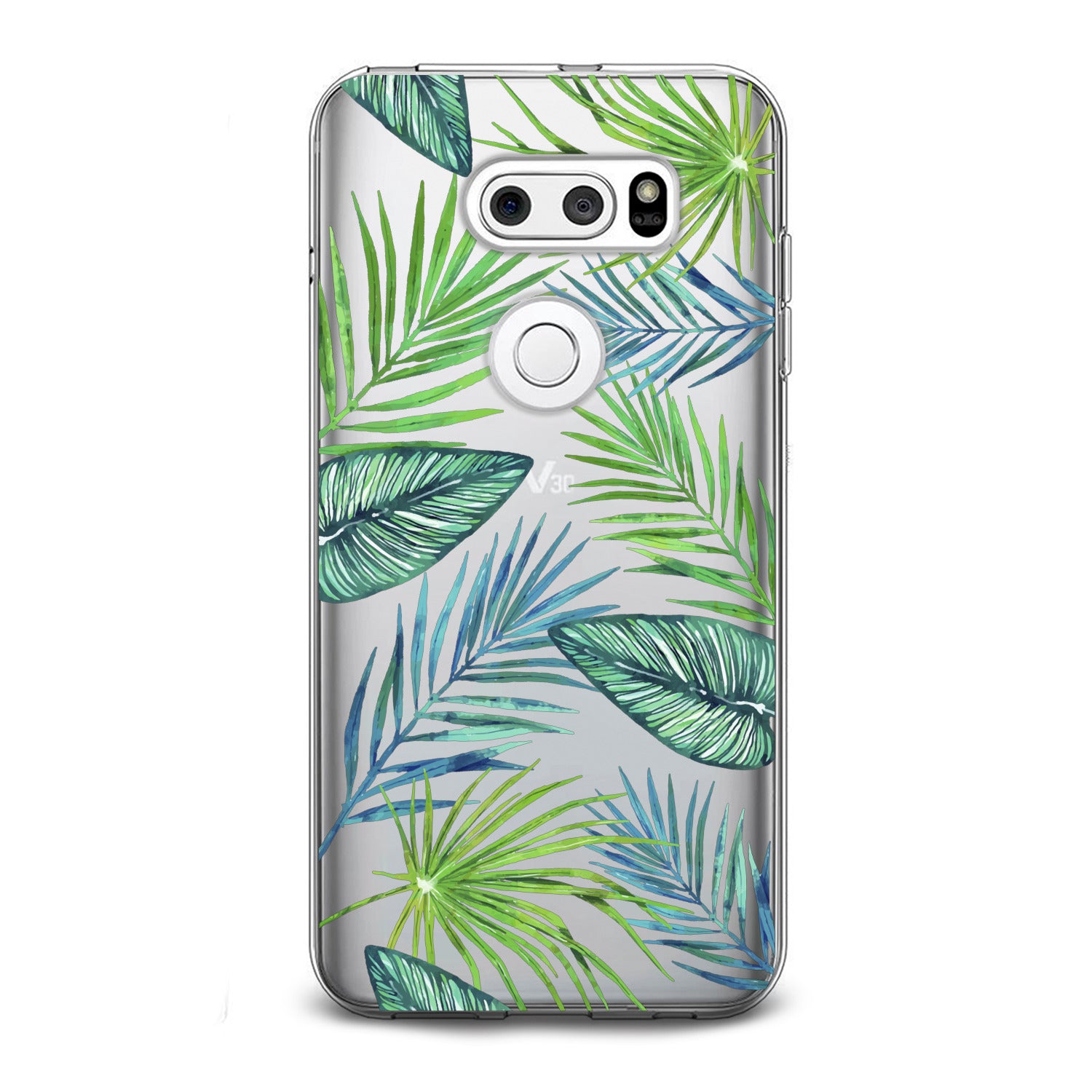 Lex Altern Tropical Leaves Print LG Case