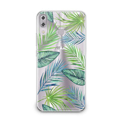 Lex Altern TPU Silicone Asus Zenfone Case Tropical Leaves Print