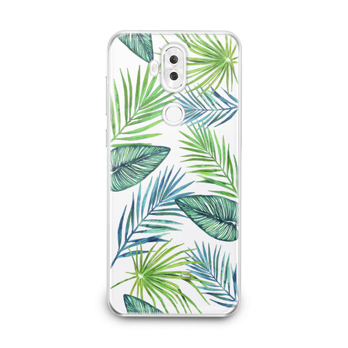 Lex Altern Tropical Leaves Print Asus Zenfone Case