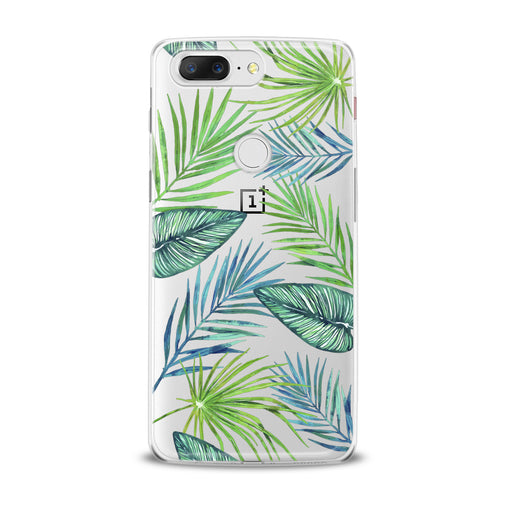 Lex Altern Tropical Leaves Print OnePlus Case