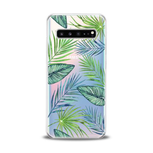 Lex Altern Tropical Leaves Print Samsung Galaxy Case