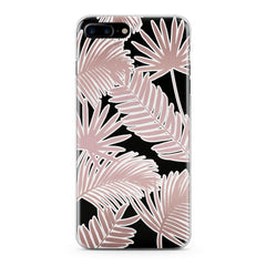 Lex Altern Pink Leaves Phone Case for your iPhone & Android phone.