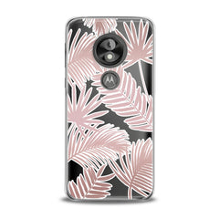 Lex Altern TPU Silicone Phone Case Pink Leaves