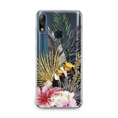 Lex Altern TPU Silicone Asus Zenfone Case Tropical Birds Theme