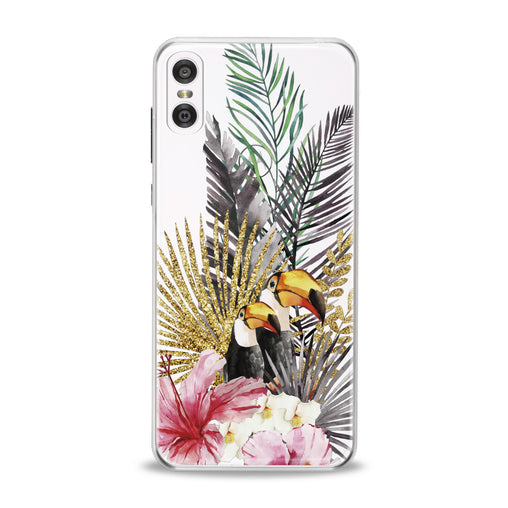 Lex Altern Tropical Birds Theme Motorola Case