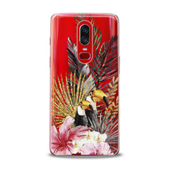 Lex Altern TPU Silicone OnePlus Case Tropical Birds Theme
