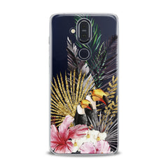 Lex Altern TPU Silicone Nokia Case Tropical Birds Theme