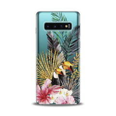Lex Altern TPU Silicone Samsung Galaxy Case Tropical Birds Theme