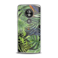 Lex Altern TPU Silicone Phone Case Green Monstera Pattern