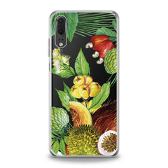 Lex Altern TPU Silicone Huawei Honor Case Tropical Fruits Theme