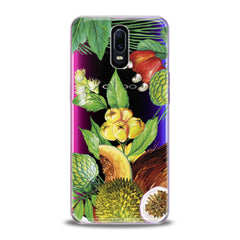 Lex Altern TPU Silicone Oppo Case Tropical Fruits Theme