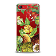 Lex Altern TPU Silicone Oppo Case Tropical Fruits Theme