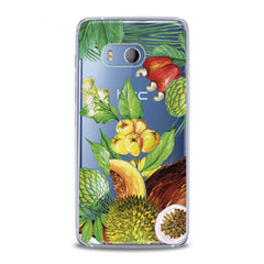 Lex Altern TPU Silicone HTC Case Tropical Fruits Theme