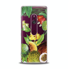 Lex Altern TPU Silicone Sony Xperia Case Tropical Fruits Theme