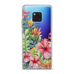 Lex Altern TPU Silicone Huawei Honor Case Tropical Flowers