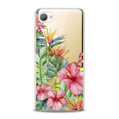 Lex Altern TPU Silicone HTC Case Tropical Flowers