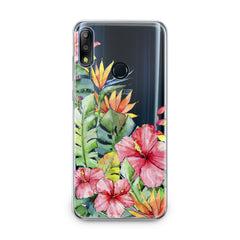 Lex Altern TPU Silicone Asus Zenfone Case Tropical Flowers