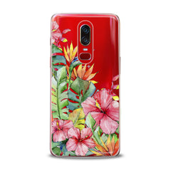 Lex Altern TPU Silicone OnePlus Case Tropical Flowers
