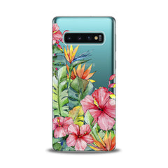 Lex Altern TPU Silicone Samsung Galaxy Case Tropical Flowers