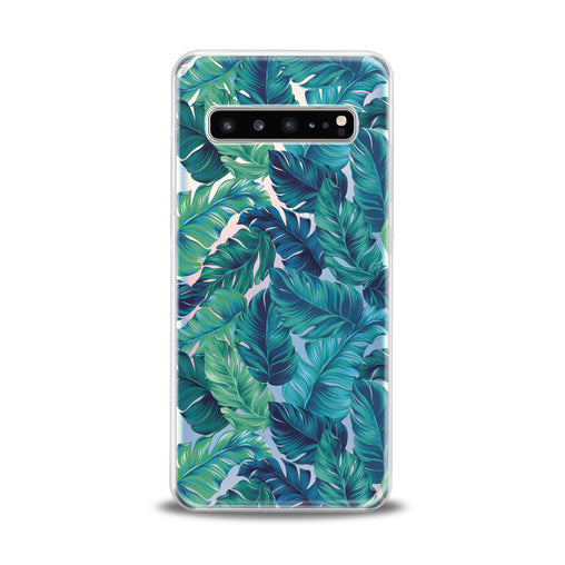 Lex Altern Green Monstera Theme Samsung Galaxy Case
