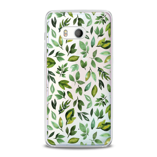Lex Altern Simple Green Leaves HTC Case