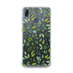 Lex Altern TPU Silicone Asus Zenfone Case Simple Green Leaves