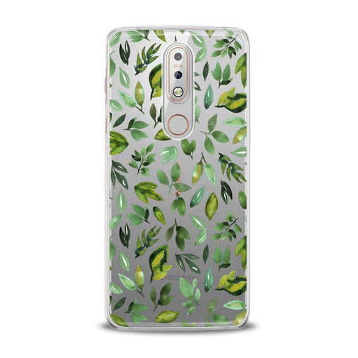 Lex Altern Simple Green Leaves Nokia Case