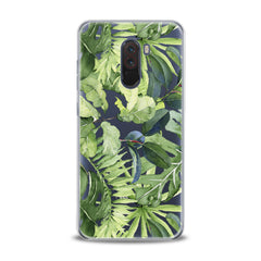 Lex Altern TPU Silicone Xiaomi Redmi Mi Case Abstract Green Leaves
