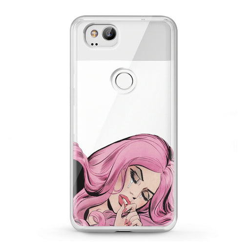 Lex Altern Google Pixel Case Pink Hairstyle