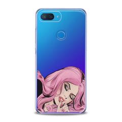 Lex Altern TPU Silicone Xiaomi Redmi Mi Case Pink Hairstyle
