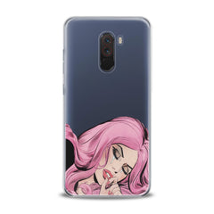 Lex Altern TPU Silicone Xiaomi Redmi Mi Case Pink Hairstyle
