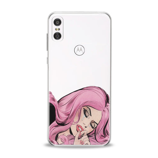 Lex Altern Pink Hairstyle Motorola Case