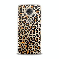 Lex Altern TPU Silicone Motorola Case Leopard Pattern
