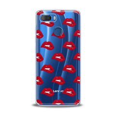Lex Altern TPU Silicone Lenovo Case Red Lips Theme