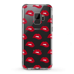 Lex Altern TPU Silicone Samsung Galaxy Case Red Lips Theme