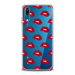 Lex Altern TPU Silicone Huawei Honor Case Red Lips Theme