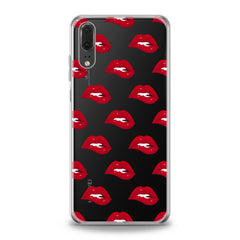 Lex Altern Red Lips Theme Huawei Honor Case