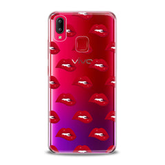 Lex Altern TPU Silicone VIVO Case Red Lips Theme