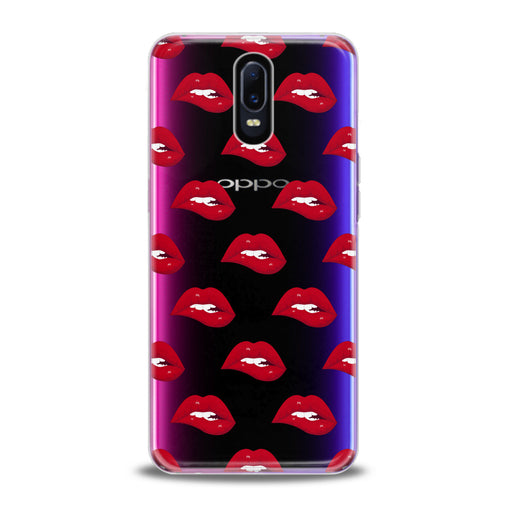 Lex Altern Red Lips Theme Oppo Case