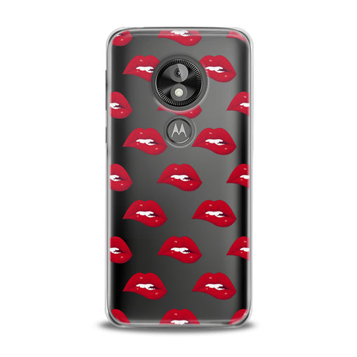 Lex Altern Red Lips Theme Motorola Case