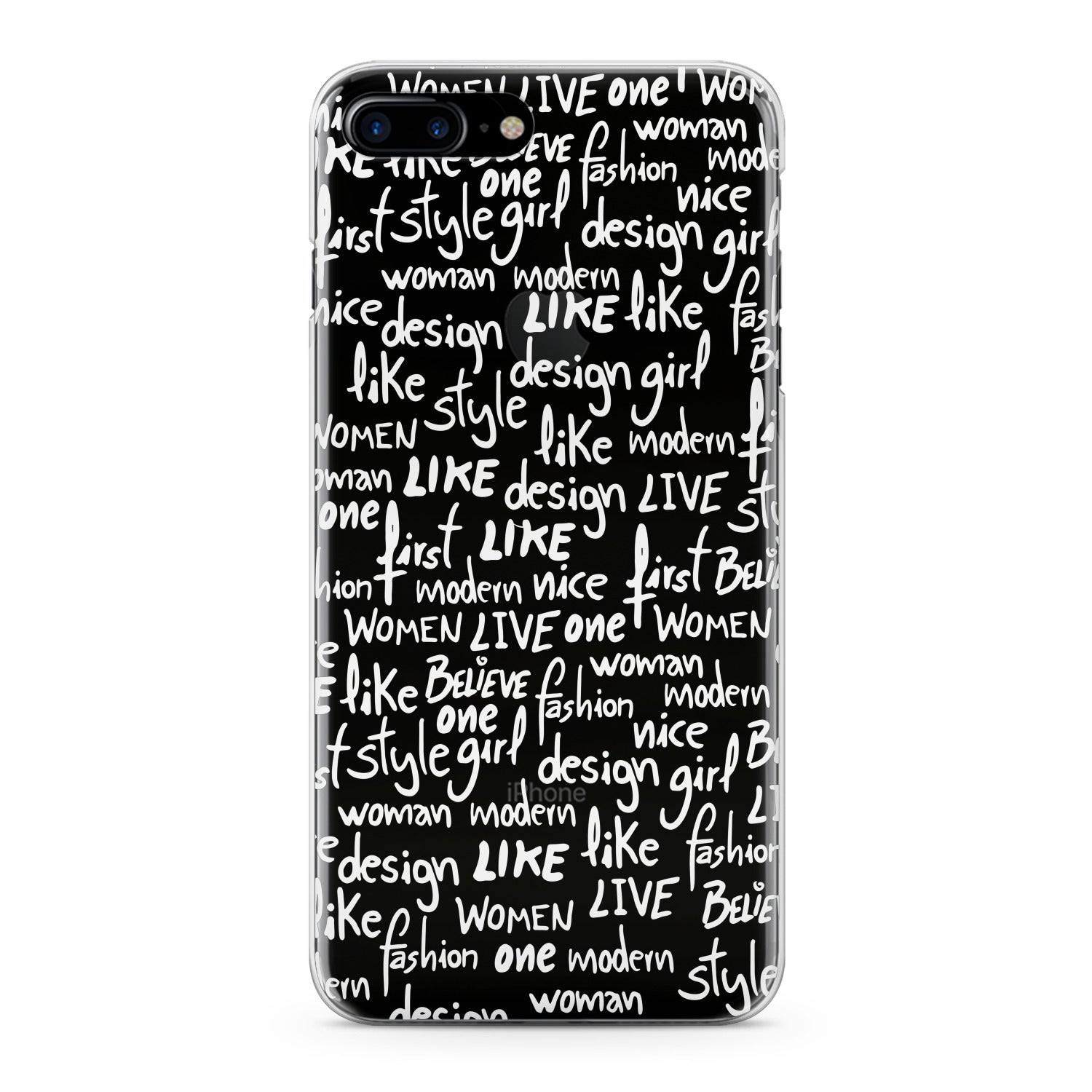 Lex Altern White Quotes Theme Phone Case for your iPhone & Android phone.