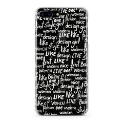 Lex Altern White Quotes Theme Phone Case for your iPhone & Android phone.