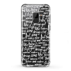Lex Altern TPU Silicone Samsung Galaxy Case White Quotes Theme