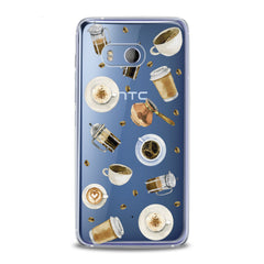 Lex Altern TPU Silicone HTC Case Cappuccino Print
