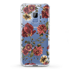 Lex Altern TPU Silicone Phone Case Painted Red Flowers