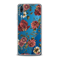 Lex Altern TPU Silicone Huawei Honor Case Painted Red Flowers
