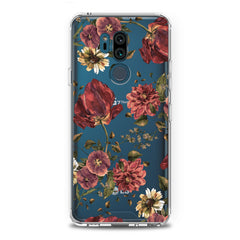 Lex Altern TPU Silicone LG Case Painted Red Flowers