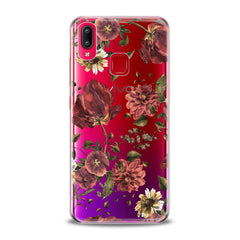 Lex Altern TPU Silicone VIVO Case Painted Red Flowers